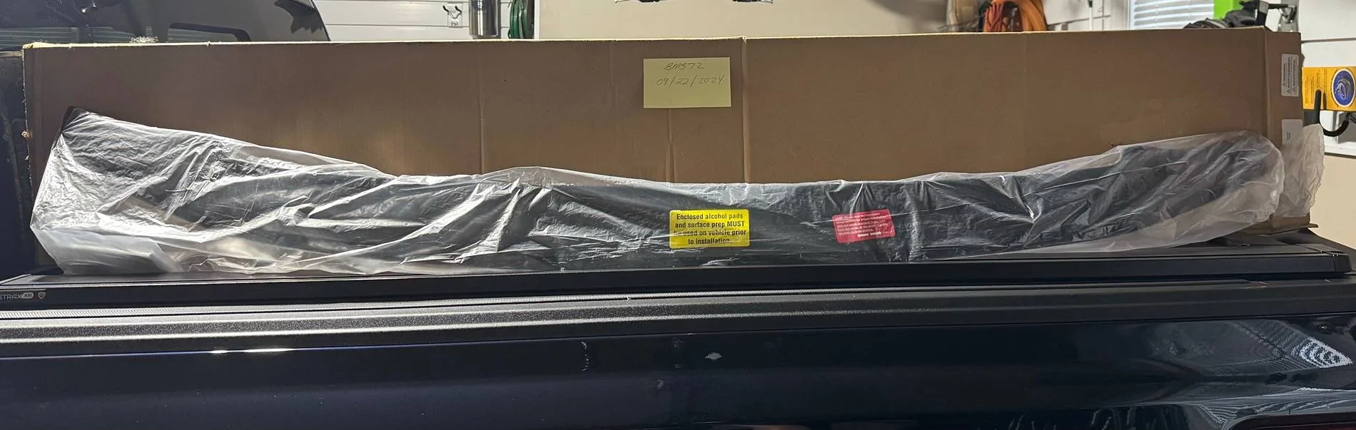 Ford F-150 Lightning Chicagoland - 2023 Lund Smoke Aeroskin hood protector still available IMG_3971