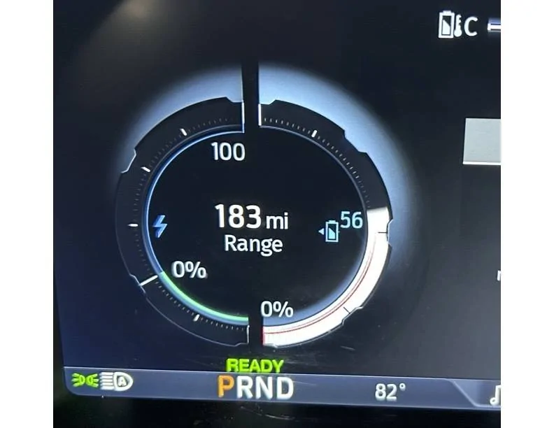 Ford F-150 Lightning Power-Up OTA 6.8.0 - Smart Changes: Center Screen gaug