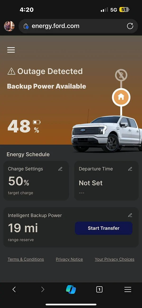 Ford F-150 Lightning A new way to manage Intelligent Backup Power is up ahead. IMG_1067