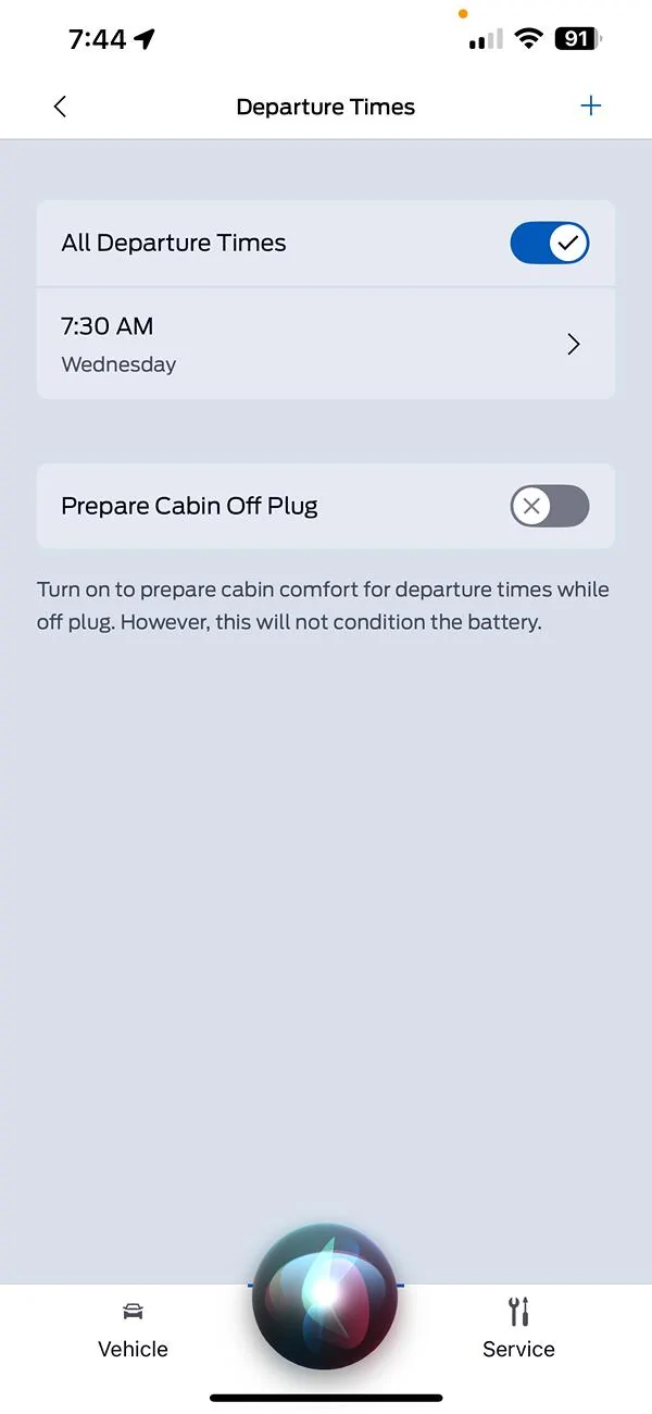 Ford F-150 Lightning Pre Departure Conditioning on App does not happen IMG_1076