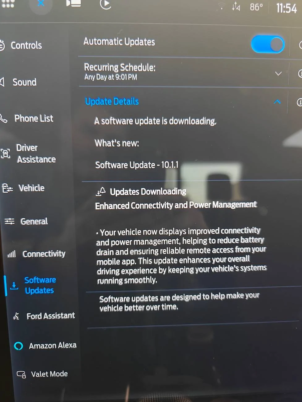 Ford F-150 Lightning OTA Software Update 10.1.1 - Enhanced Connectivity and Power Management 1000013336