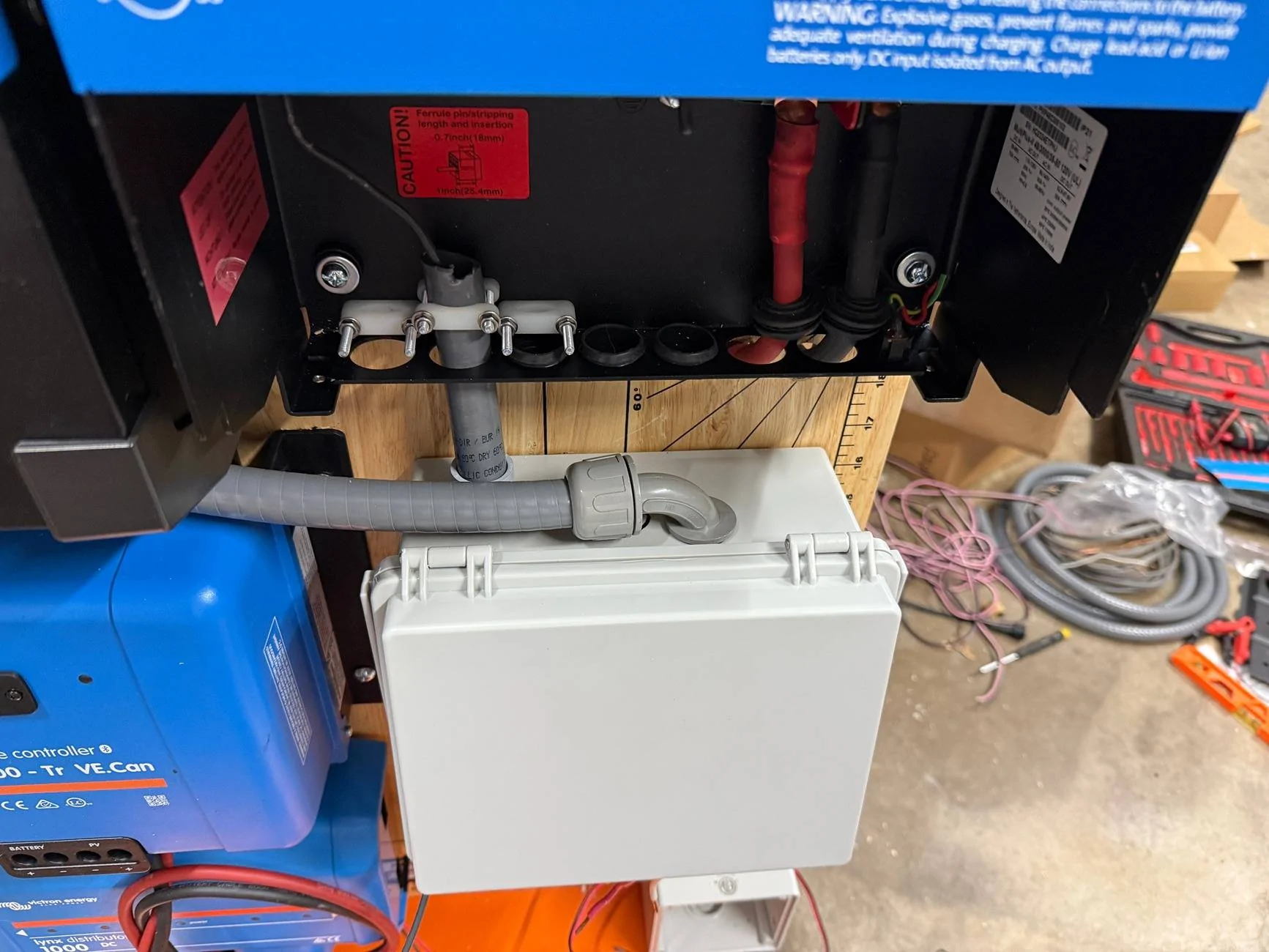 Ford F-150 Lightning Mobile Overlanding Charging station build with Victron this time IMG_0133