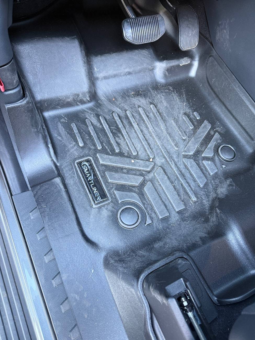 Ford F-150 Lightning Preowned pedal area IMG_0153