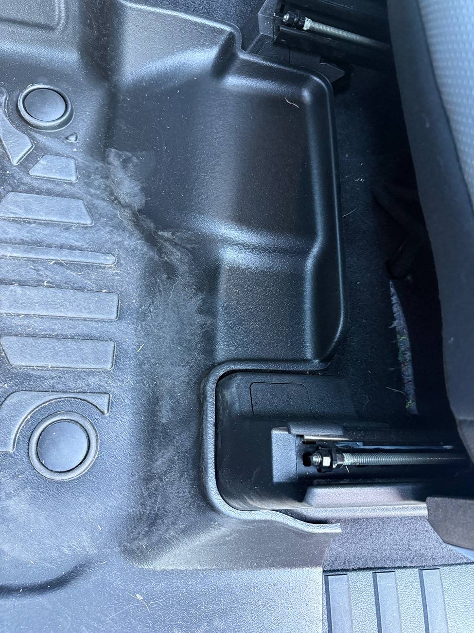 Ford F-150 Lightning Preowned pedal area IMG_0154