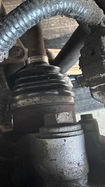 Ford F-150 Lightning Replaced: Rear Driver DRIVE AXLE... under warranty @ 49,000 miles probably a leaky cv boot
