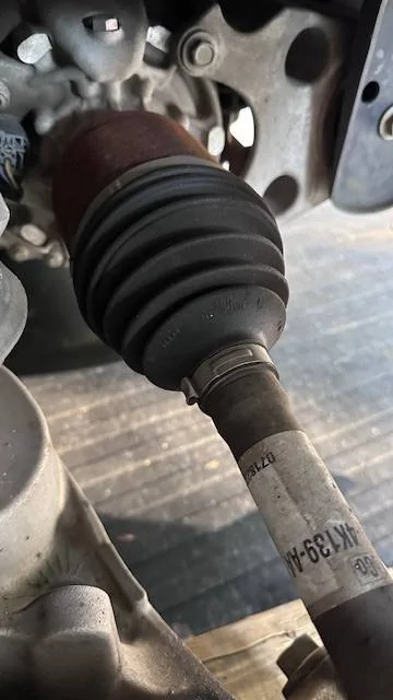 Ford F-150 Lightning Replaced: Rear Driver DRIVE AXLE... under warranty @ 49,000 miles the motor side boot looked ok