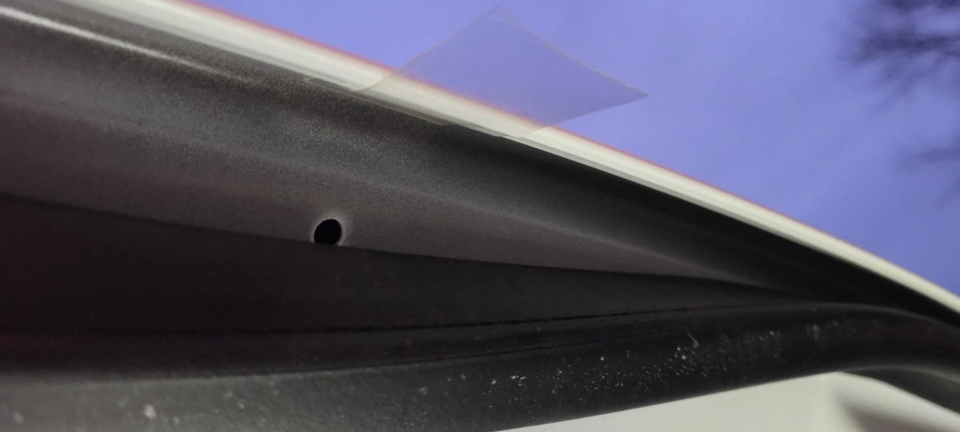 Ford F-150 Lightning Hood Deflector Installation - DIY Writeup 20210226_181047