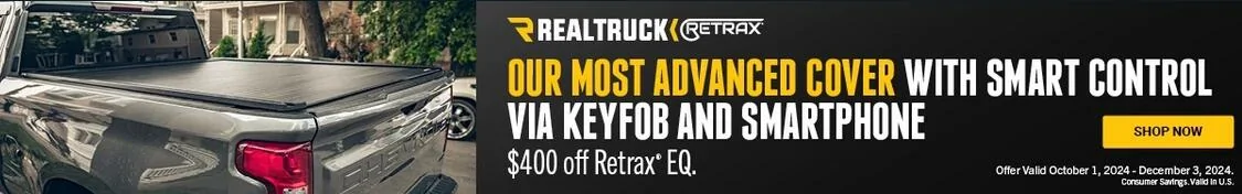 Ford F-150 Lightning Save $300 on Powered Steps | Save up to $400 Bed Covers RT-EQ