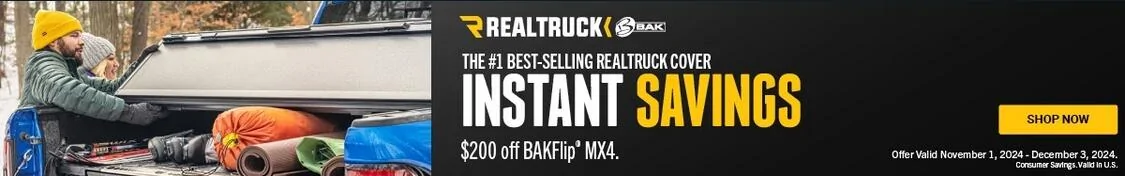 Ford F-150 Lightning Save $300 on Powered Steps | Save up to $400 Bed Covers RT-MX4