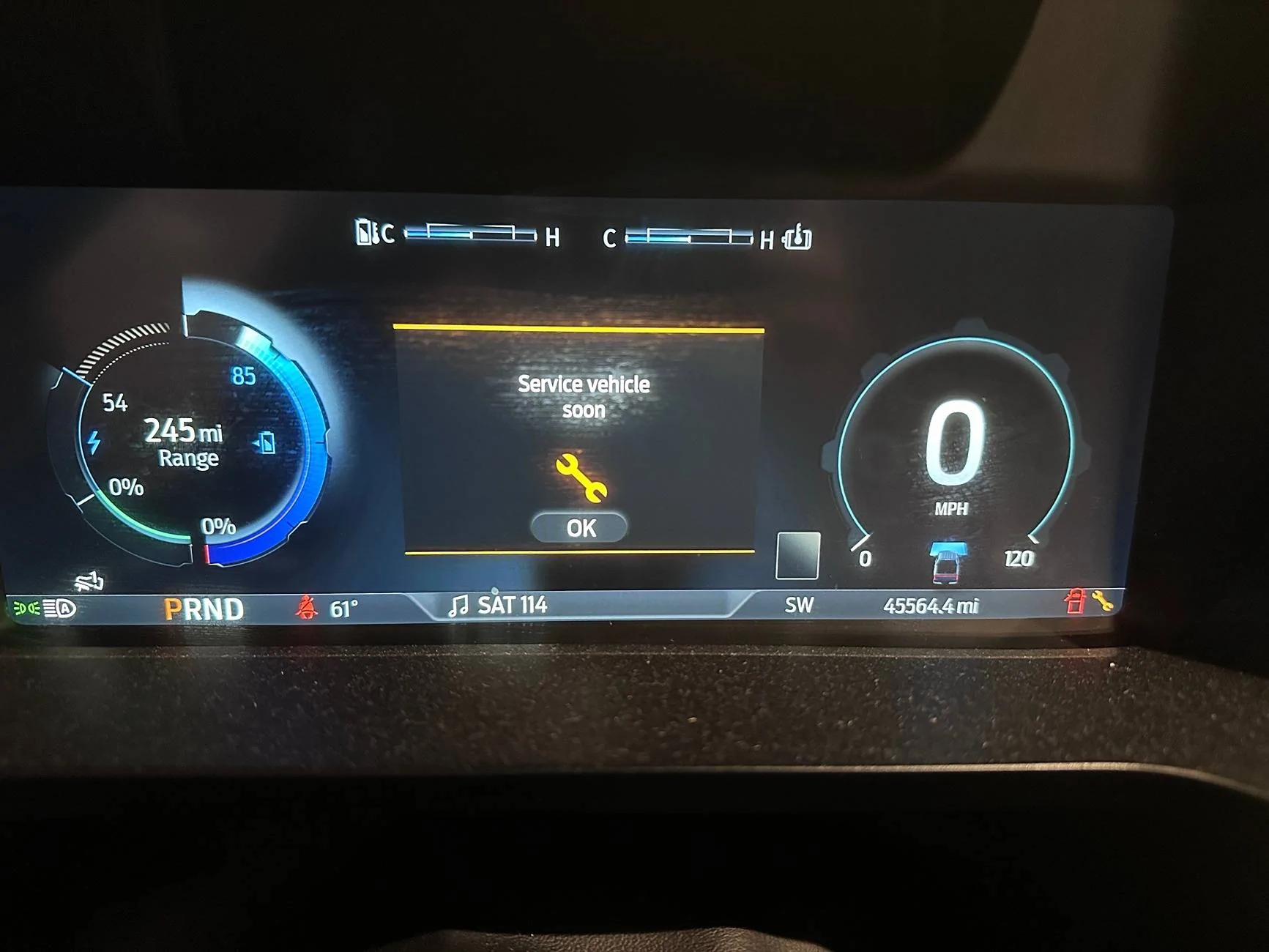 Ford F-150 Lightning Dreaded Service Vehicle Soon Error Truck error