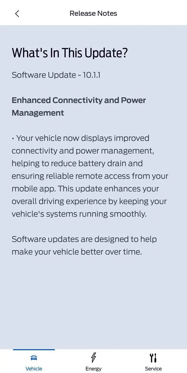 Ford F-150 Lightning OTA Software Update 10.1.1 - Enhanced Connectivity and Power Management 1000012930