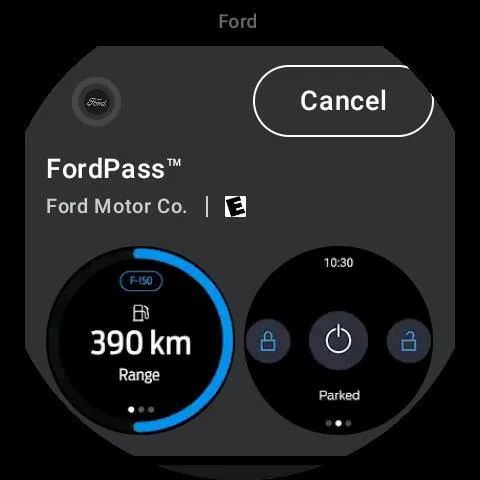 Ford F-150 Lightning WearOS FordPass Coming Soon? Screenshot_20241121_205959_vending