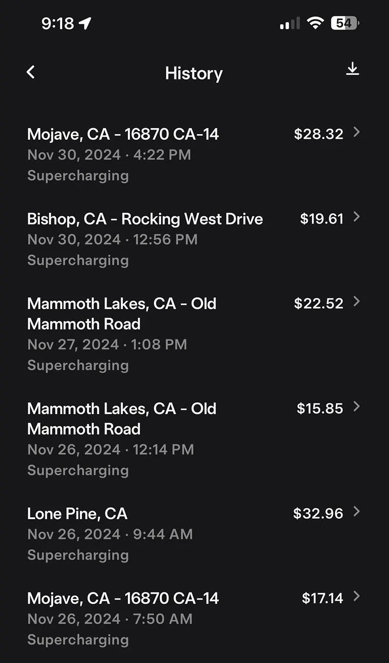 Ford F-150 Lightning Round trip - Los Angeles to Mammoth Lakes, 5 day daily driver in Mammoth IMG_6900