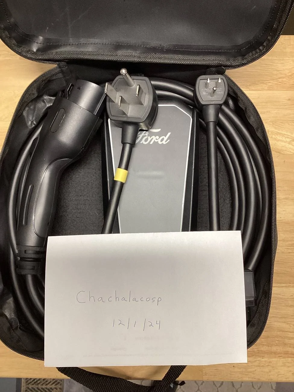 Ford F-150 Lightning Mobile charger 120v/240v, barley used $200 IMG_0033