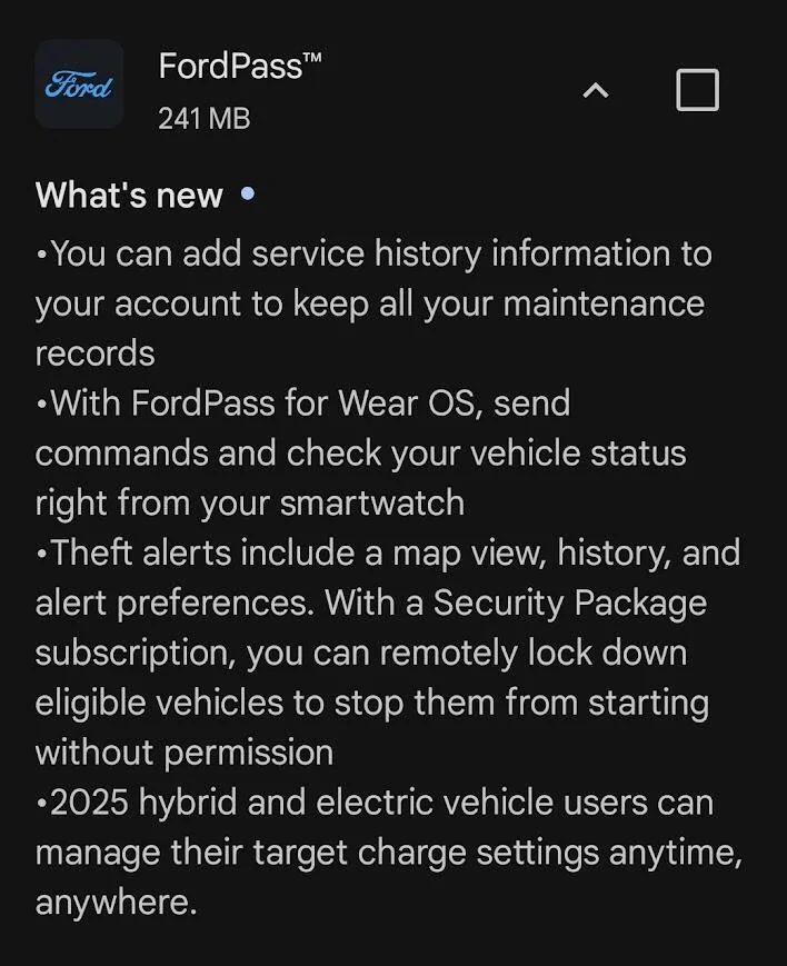 Ford F-150 Lightning FordPass app 5.9.0 released for Android 1733864123705-o7