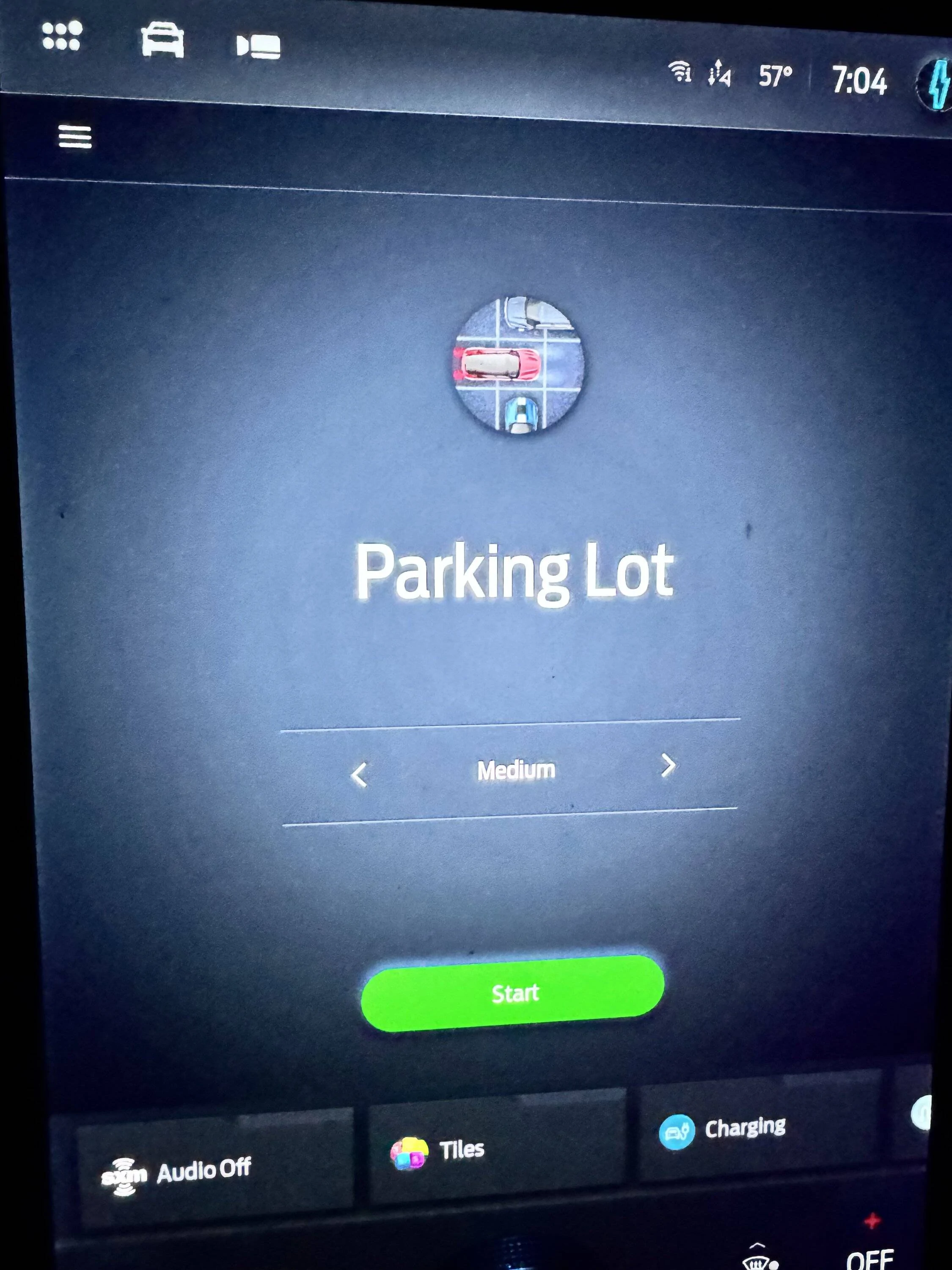 Ford F-150 Lightning Mysterious Parking Lot app IMG_2579