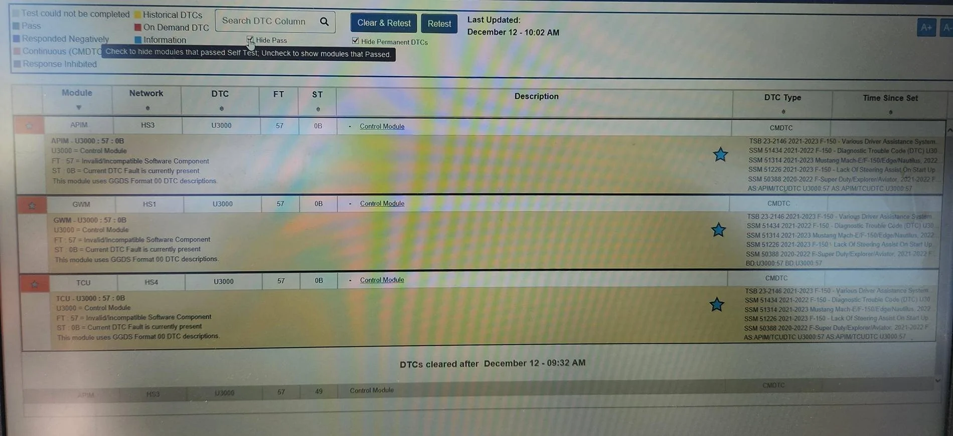 Ford F-150 Lightning Lightning Software Updates using FDRS FDRS