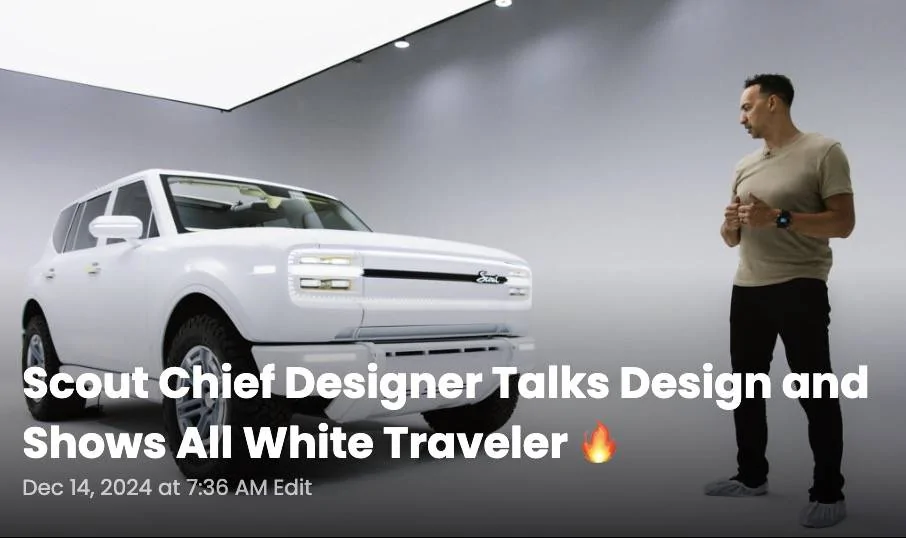 Ford F-150 Lightning Official: Scout EV Pickup & SUV debut w/ Gas Range Extender, 4x4, BOF, Lockers, Sway Bar Disconnect -- All Specs, Wallpapers, Videos all-white-scout-traveler-suv-jpg