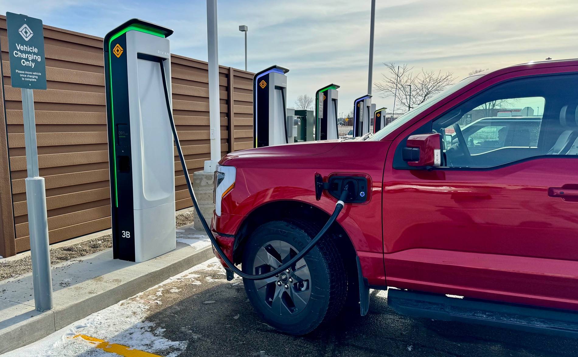 Ford F-150 Lightning Rivian Adventure Network (RAN) Charging Access for Ford Still Expected this Year? IMG_3138