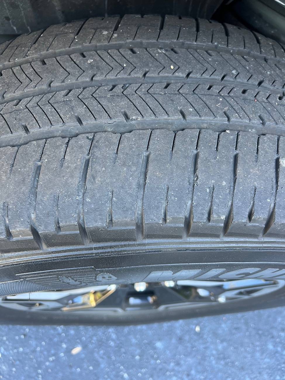 Ford F-150 Lightning 18" Michelin Defenders on 2022 Lightning Pro wheels IMG_2318