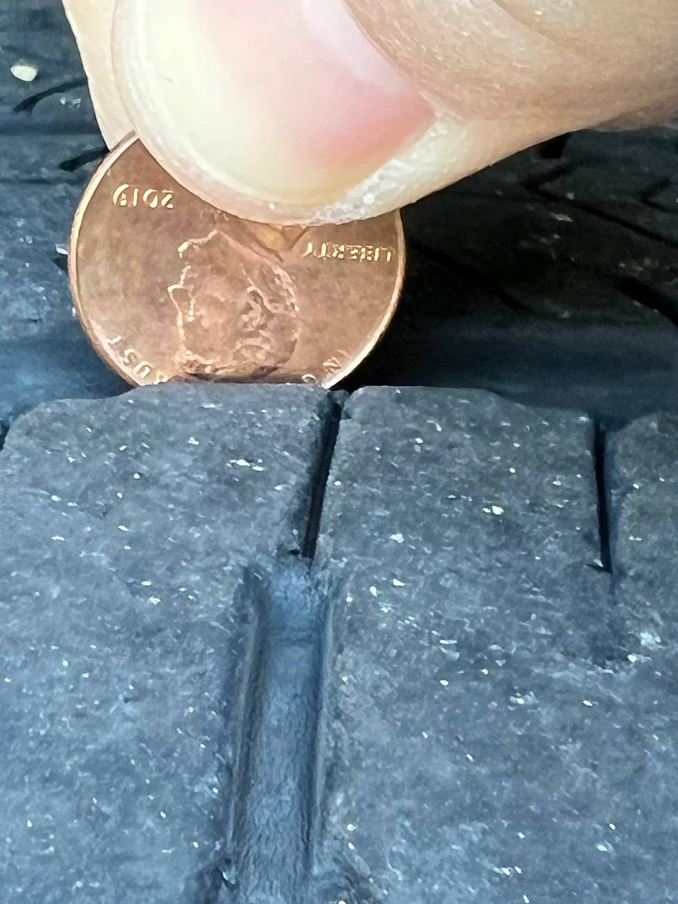 Ford F-150 Lightning 18" Michelin Defenders on 2022 Lightning Pro wheels IMG_2319