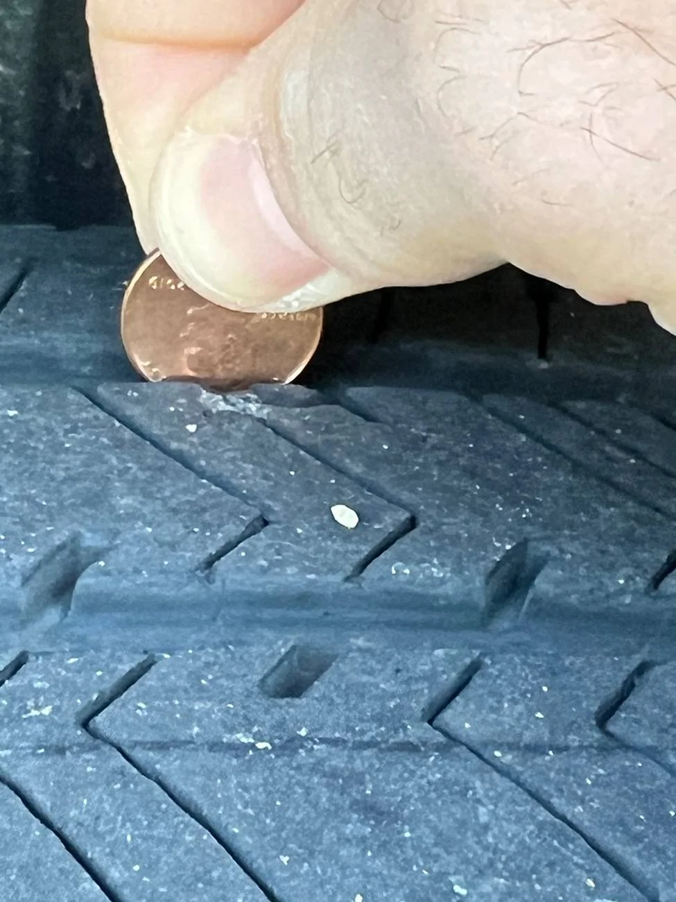 Ford F-150 Lightning 18" Michelin Defenders on 2022 Lightning Pro wheels IMG_2320