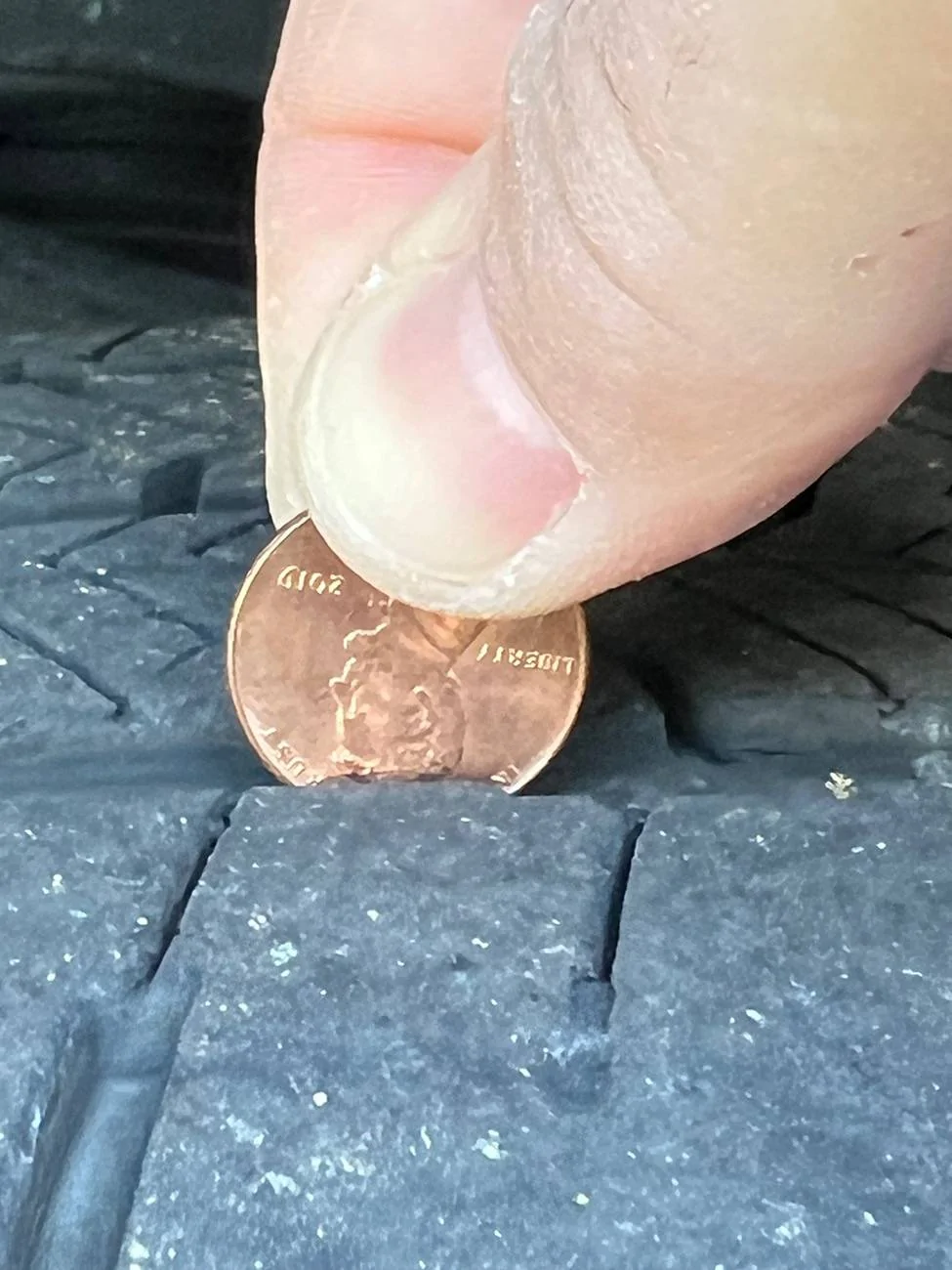 Ford F-150 Lightning 18" Michelin Defenders on 2022 Lightning Pro wheels IMG_2325