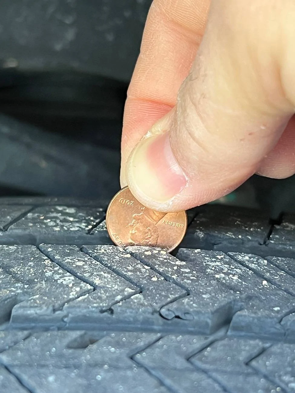 Ford F-150 Lightning 18" Michelin Defenders on 2022 Lightning Pro wheels IMG_2324