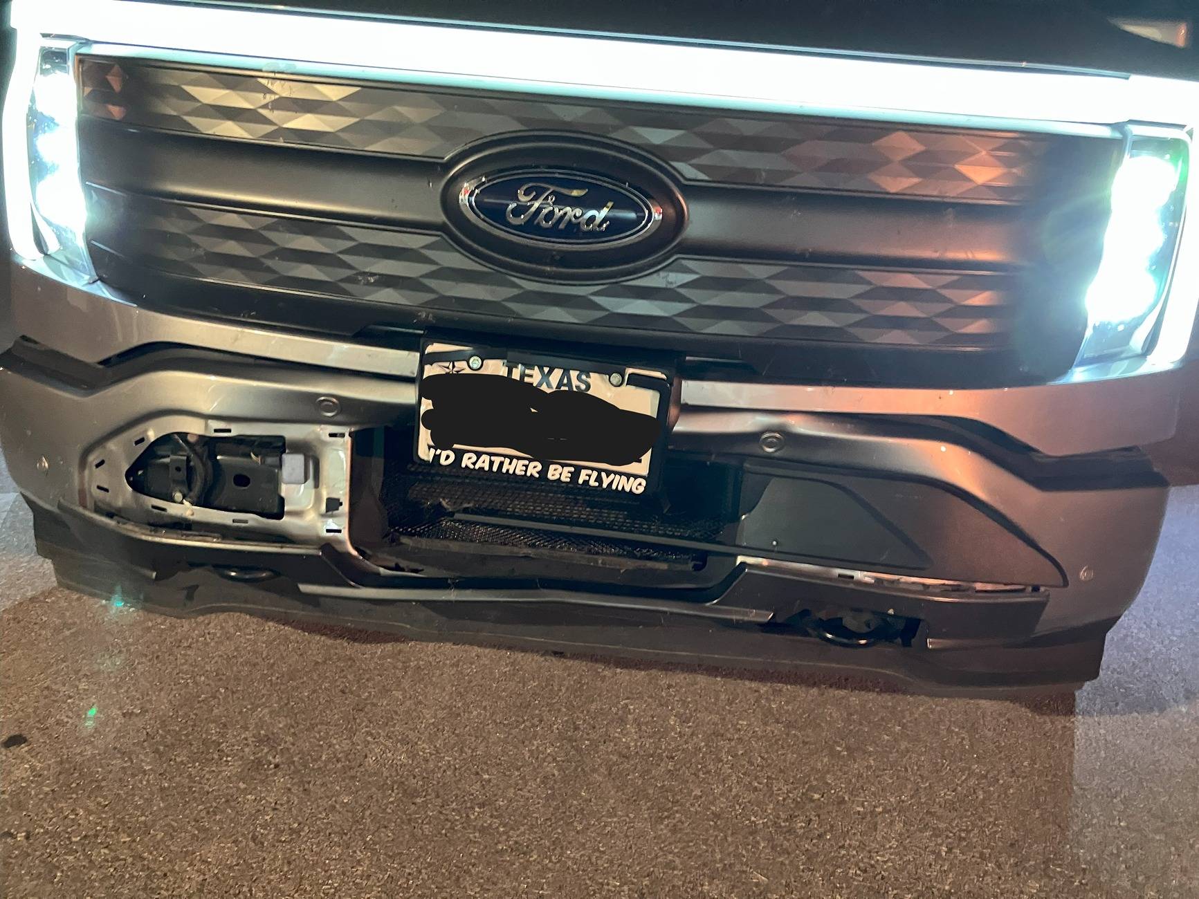 Ford F-150 Lightning Ownership Experience - 2023 Lightning Extended Range (LER) to 2024 Sierra EV Denali (SEV) Front View-Blocked