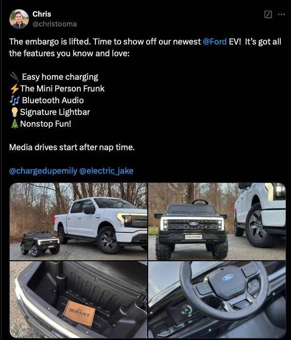 Ford F-150 Lightning Mini / Kids Lightning Released! Screenshot 2024-12-17 at 3.06.20 PM