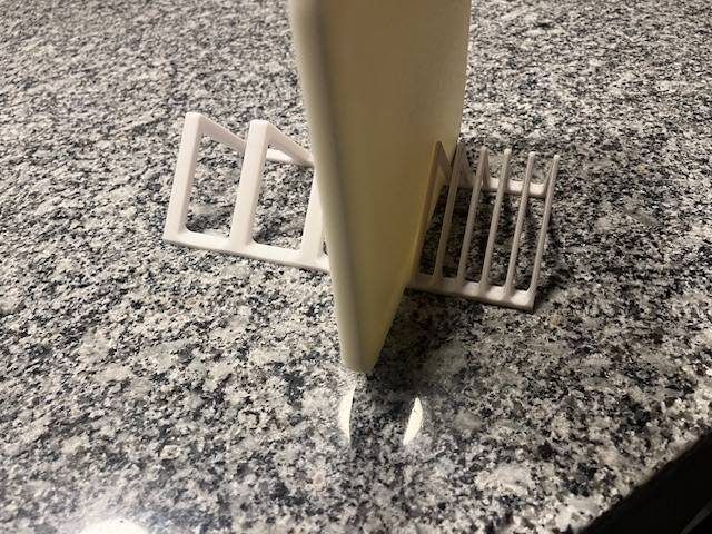 Ford F-150 Lightning Finally! A simple & effective solution to "locking" your Ford NACS adapter -- 3D Print Lock IMG_0354