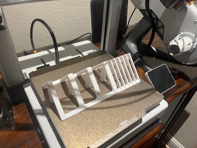 Ford F-150 Lightning Finally! A simple & effective solution to "locking" your Ford NACS adapter -- 3D Print Lock IMG_0353