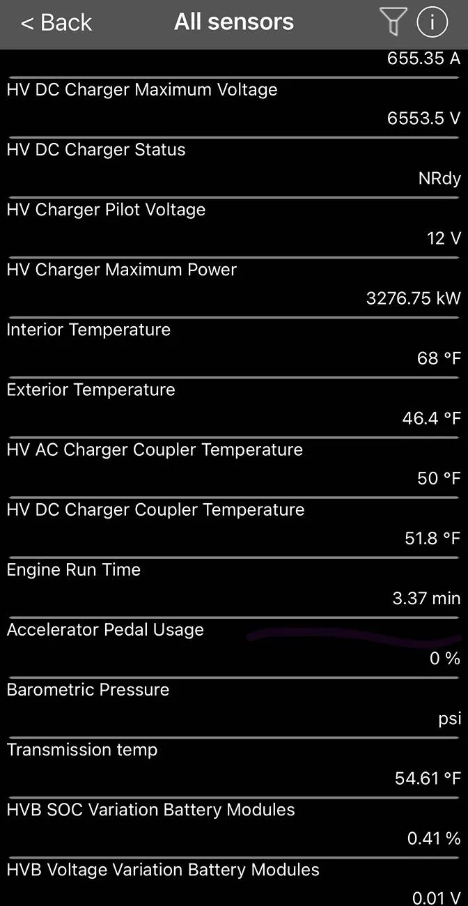 Ford F-150 Lightning Does OBD or Forscan show Cabin temp? IMG_5341