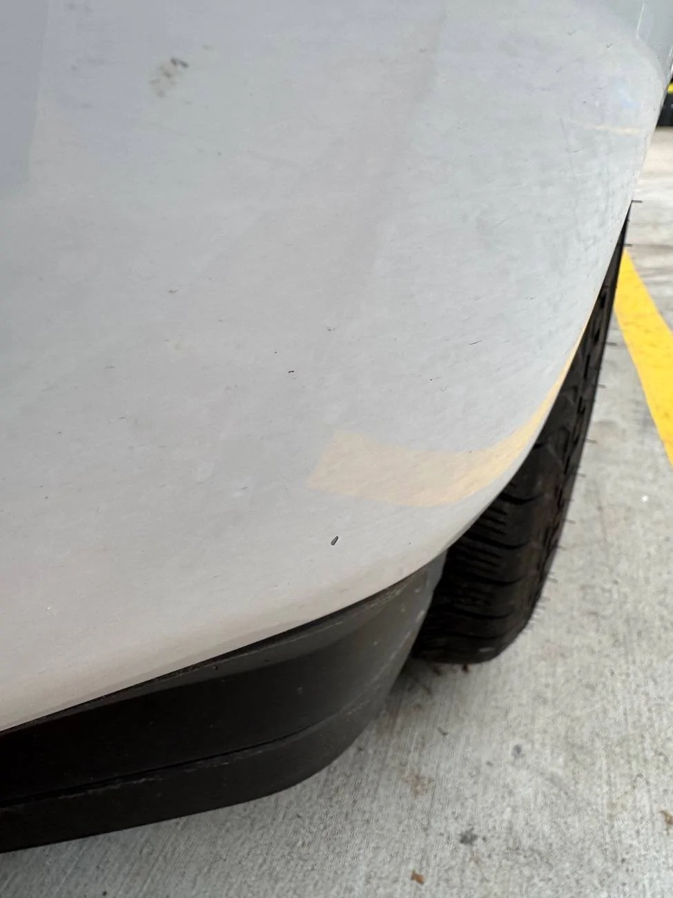 Ford F-150 Lightning Paint Chipping on Bumper ‘24 Lariat IMG_1392