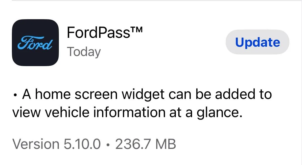 Ford F-150 Lightning Ford Pass 5.10.0 iOS IMG_3185
