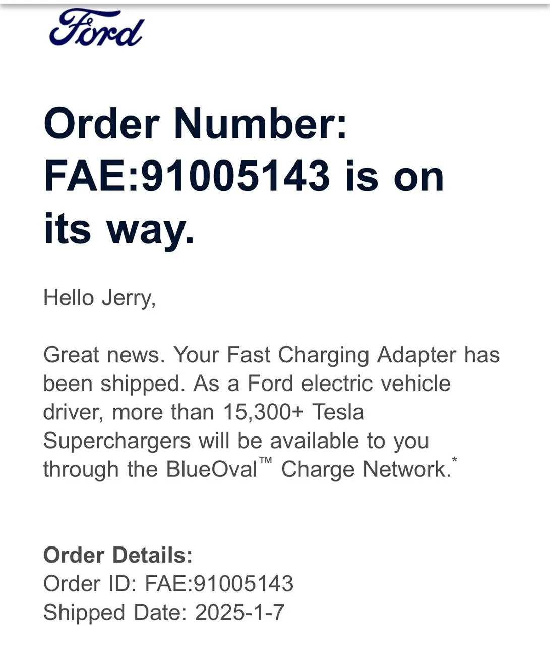 Ford F-150 Lightning Replacement Tesla Adapter Shipped 1736347845978-tn