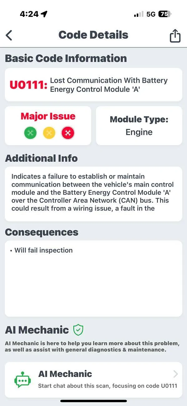 Ford F-150 Lightning Dreaded Service Vehicle Soon Error IMG_7210