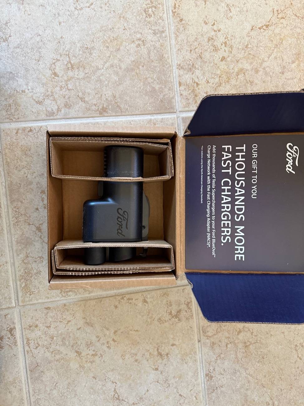 Ford F-150 Lightning ✅ Ford Resumes Shipping NACS Charging Adapters (February 2025 batch) IMG_1355