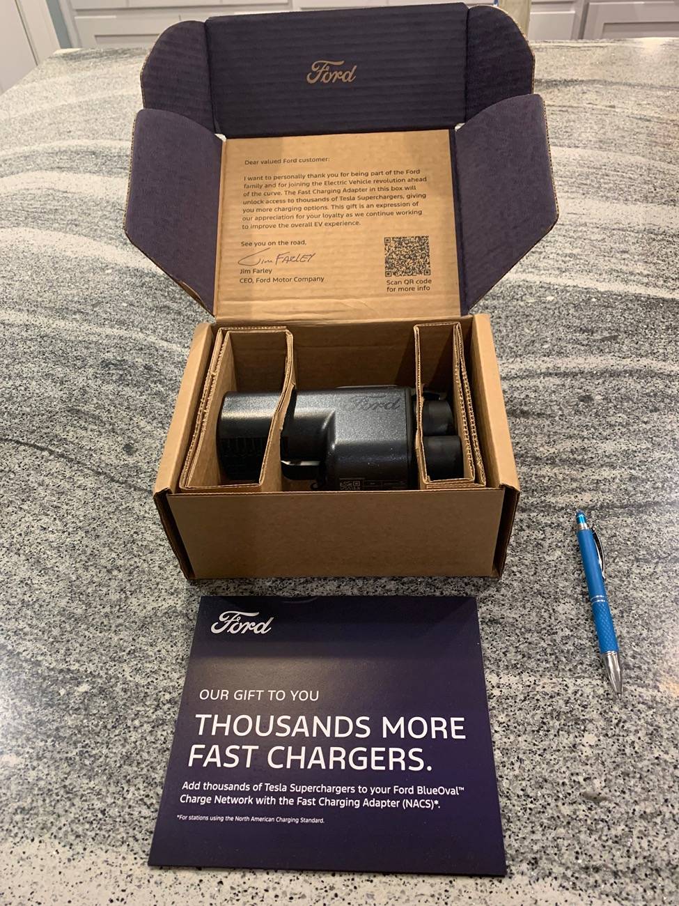 Ford F-150 Lightning ✅ Ford Resumes Shipping NACS Charging Adapters (February 2025 batch) IMG_0696