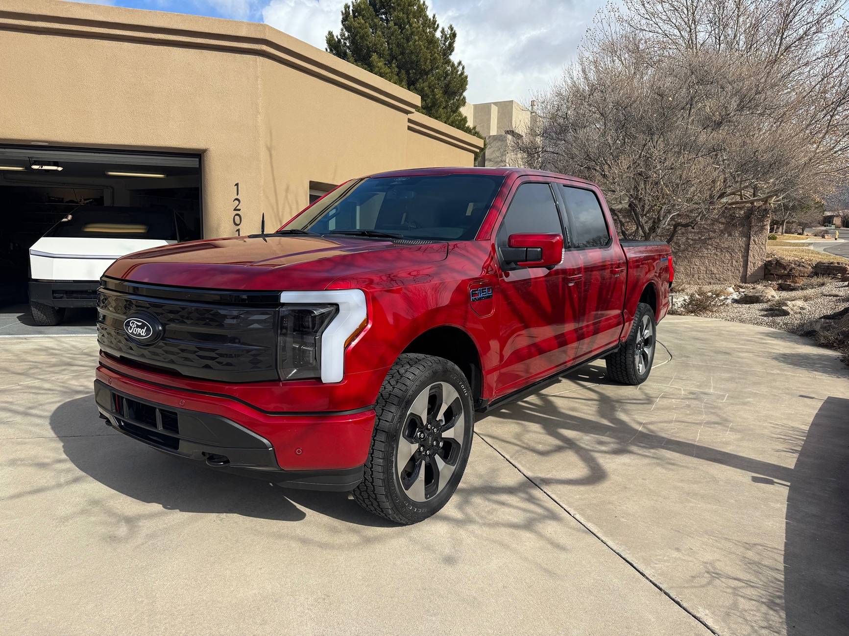 Ford F-150 Lightning Bilstein 6112 Leveling Kit Installed - Specs, Impressions & Photos IMG_3935