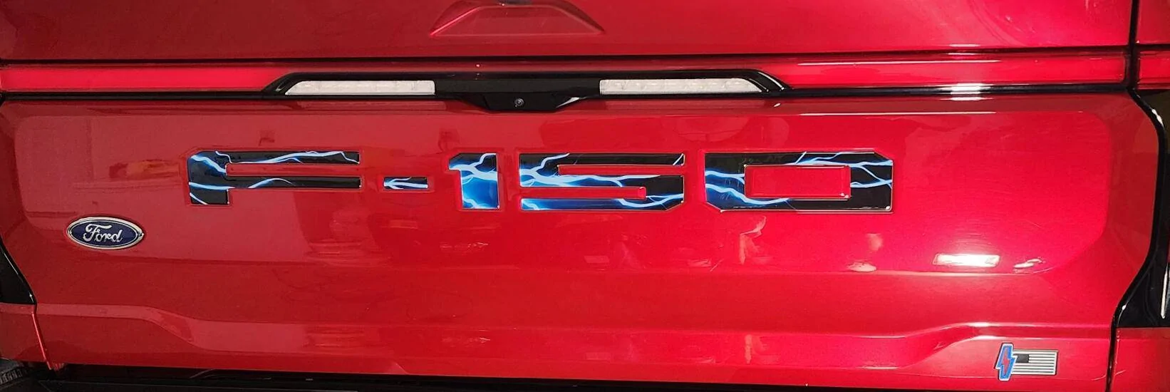 Ford F-150 Lightning F-150 Lightning Tailgate Logo sticker emblem 1738631699756-