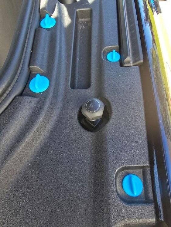 Ford F-150 Lightning Part# Help: Frunk Inner Cover "Twist Clips" 20241124_113519