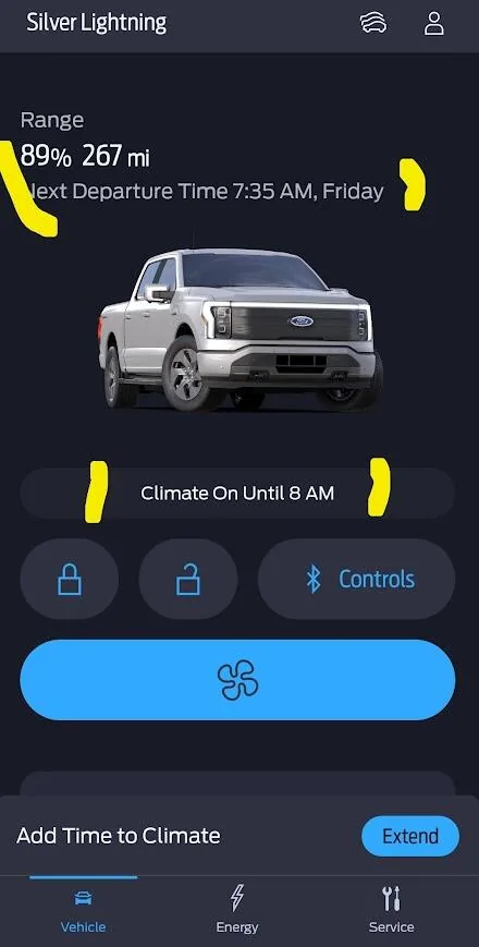 Ford F-150 Lightning Services for remote climate start & charge monitoring failed today 1738931882296-v4