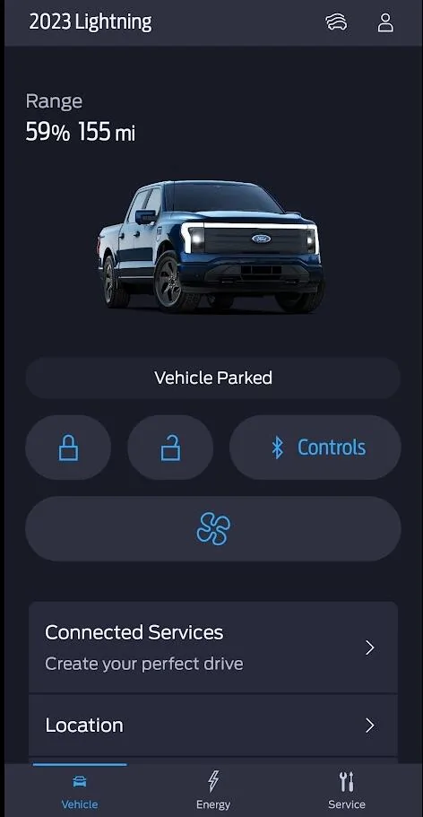 Ford F-150 Lightning FordPass NOT displaying the current state of charge and unable to set to 100% 1739018474551-i2