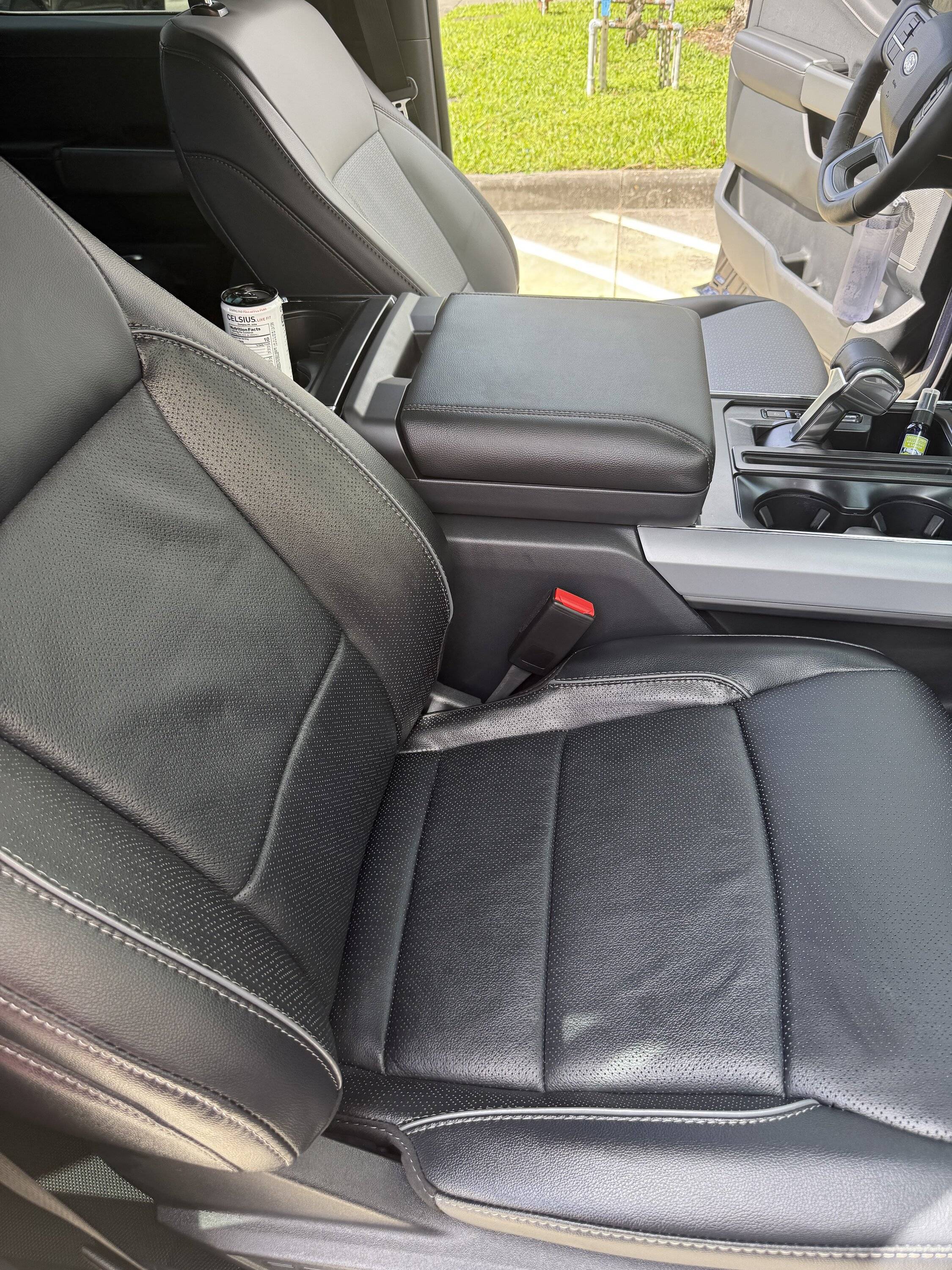 Ford F-150 Lightning Seat Color Change progress IMG_8443