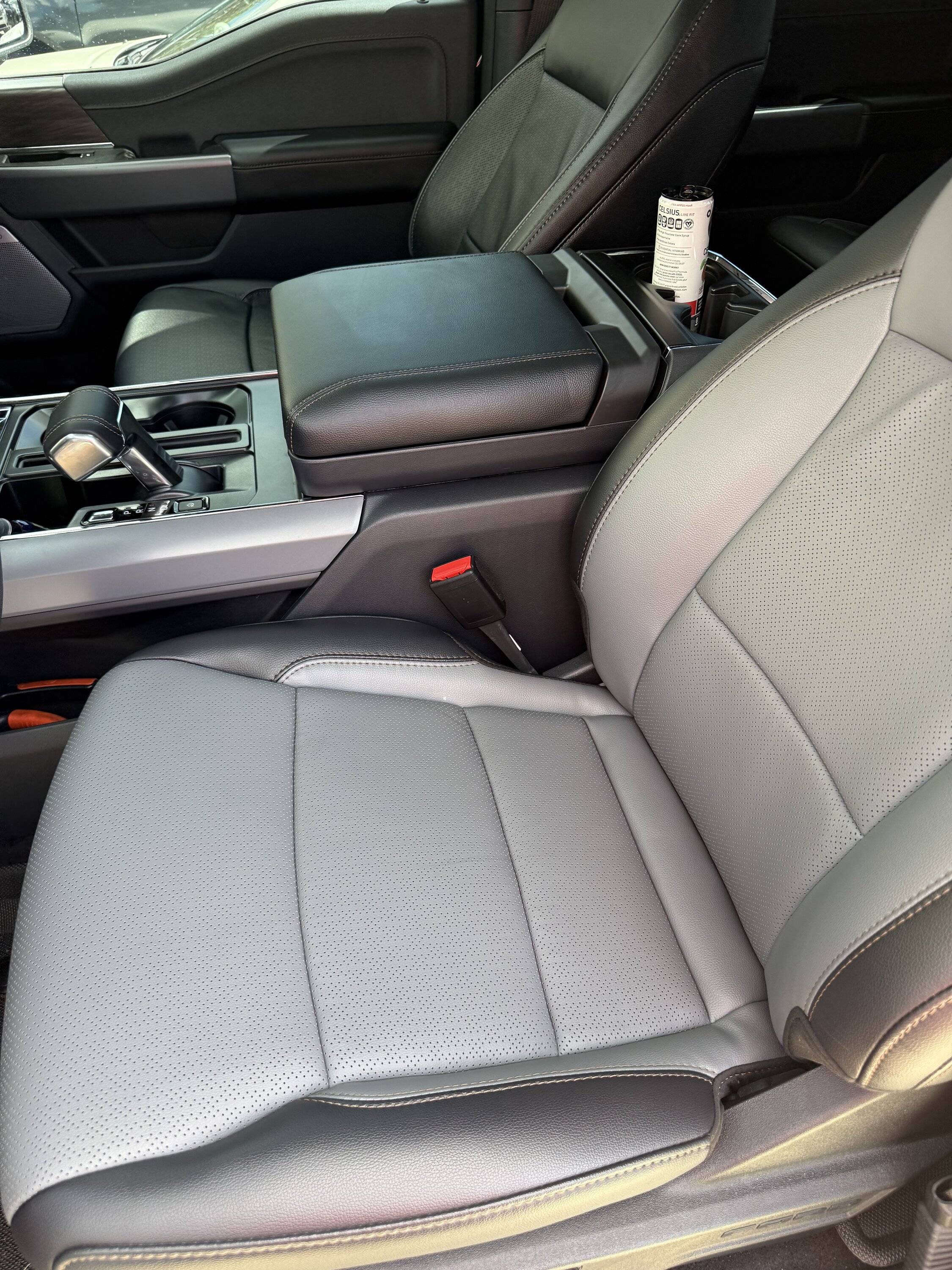 Ford F-150 Lightning Seat Color Change progress IMG_8444