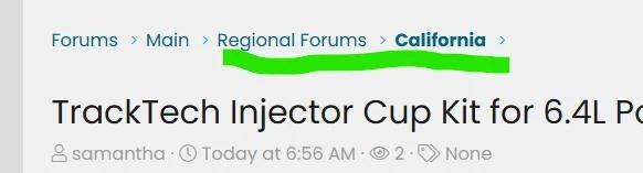 Ford F-150 Lightning TrackTech Injector Cup Kit for 6.4L Powerstroke: Boost Fuel System Performance 1739285755449-jj