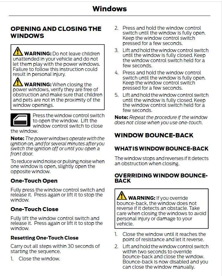 Ford F-150 Lightning Driver window misbehaving 1739406118106-y