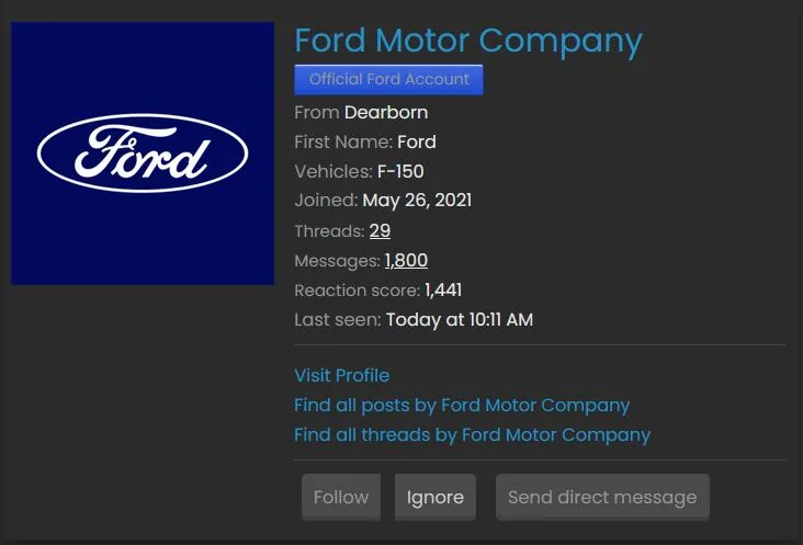 Ford F-150 Lightning Front Parking Sensors CSP Failure 1739486513652-t0