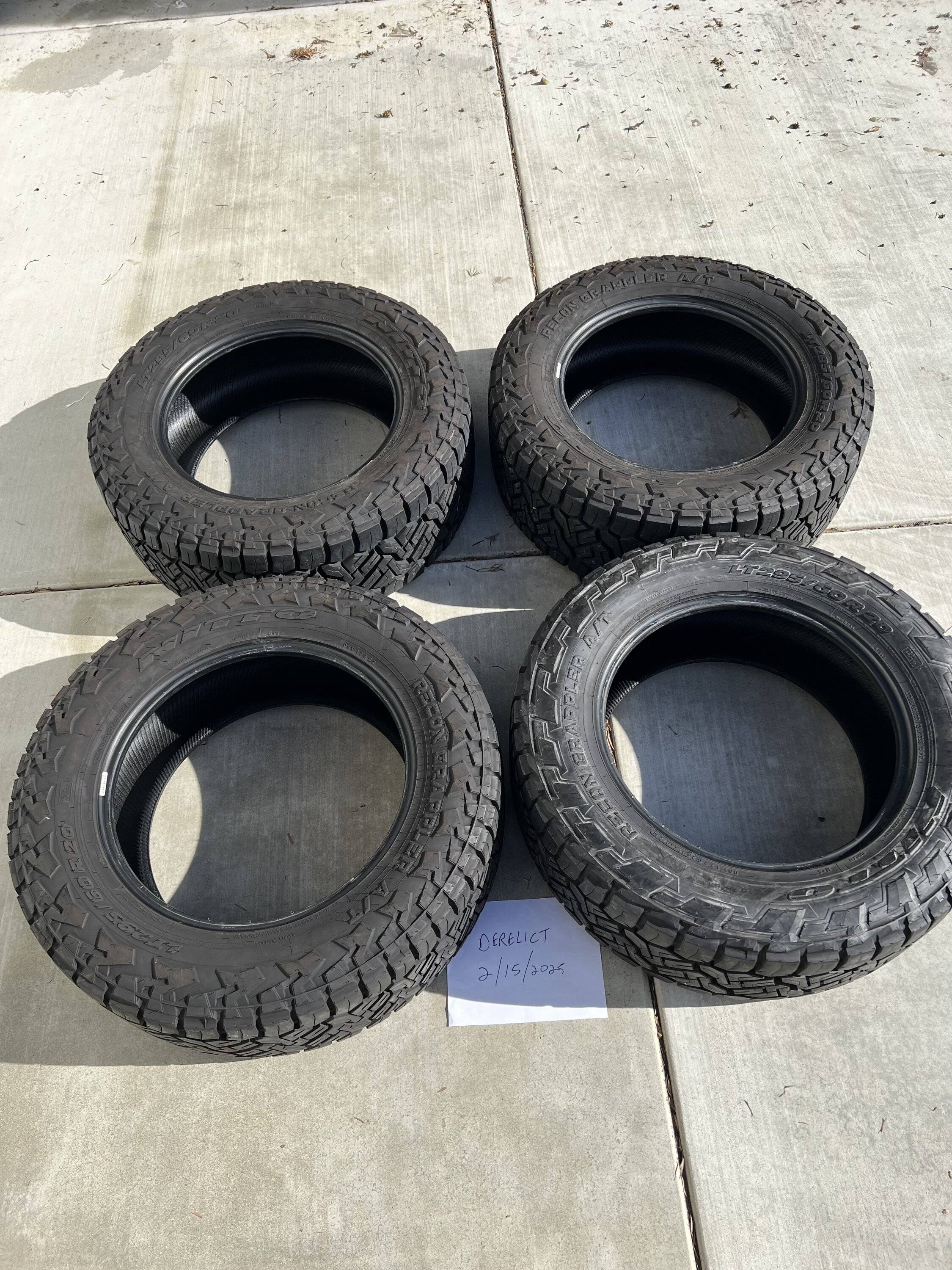 Ford F-150 Lightning Nitto Recon Grapplers 295/60R20 - $1000 IMG_2566